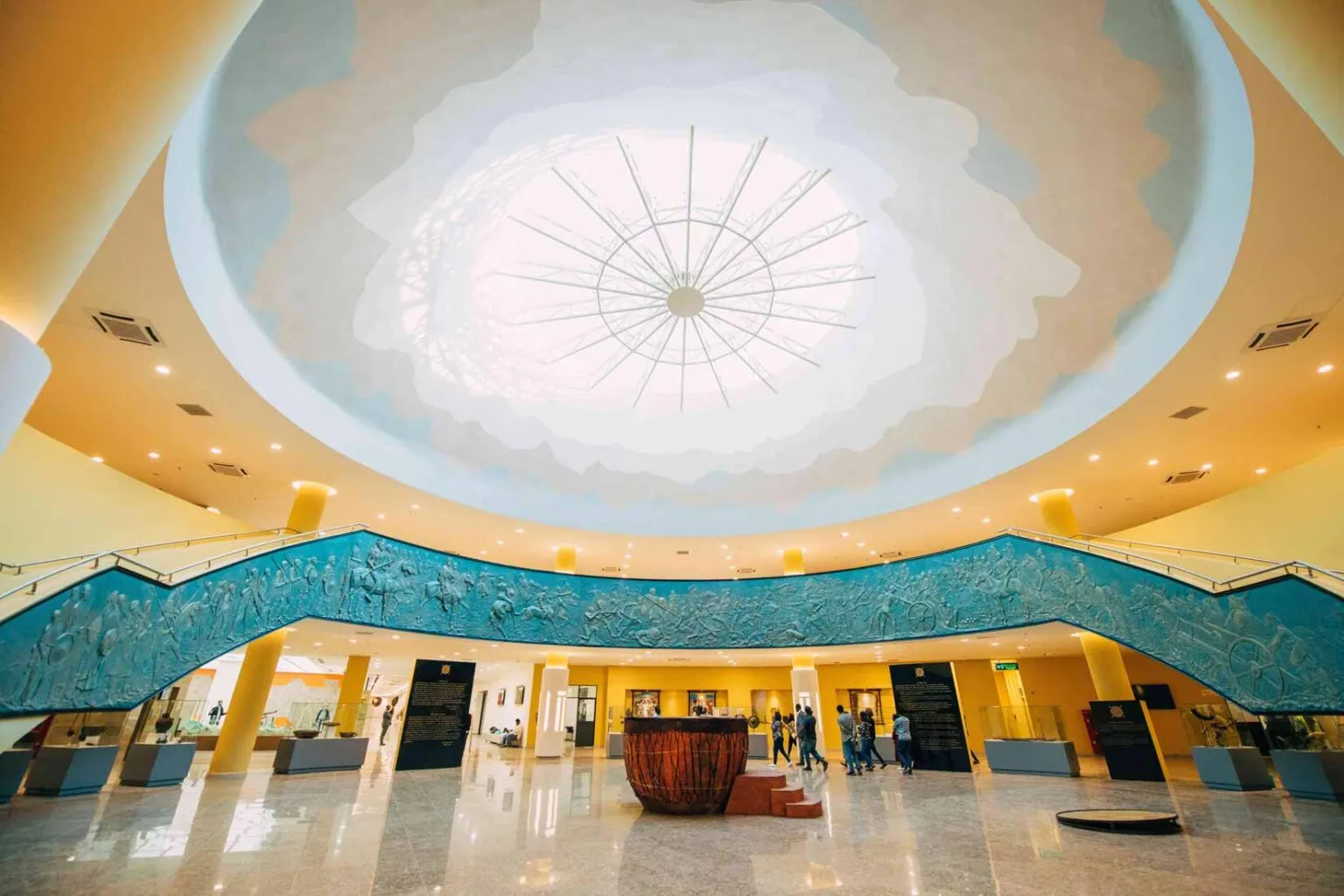 The domed main hall